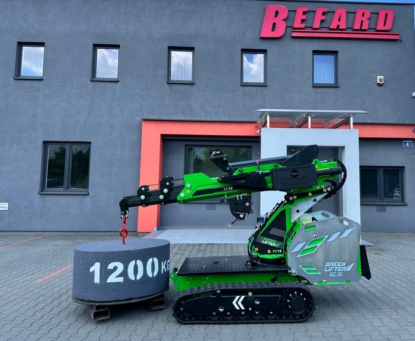 Mini żuraw Pick&Carry 1200 kg