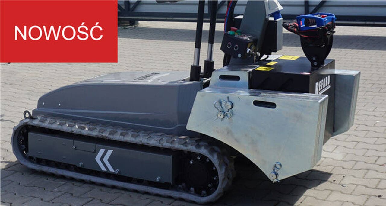 Mobilny robot gąsienicowy BEFARD